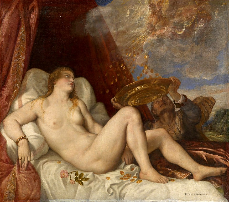 Tiziano Vecellio, gen. Tizian, , Kunsthistorisches Museum Wien - Danae - GG 90 - Kunsthistorisches Museum