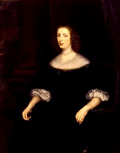 Toegeschreven aan Jan de Baen - Portret van Anna van de Corput (1599-1645) - DM-895-376 - Dordrechts Museum