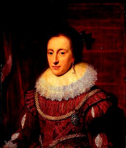 Toegeschreven aan Michiel van Mierevelt - Portret van Elizabeth Stuart (1596-1662) - RCIN 404006 - Royal Collection