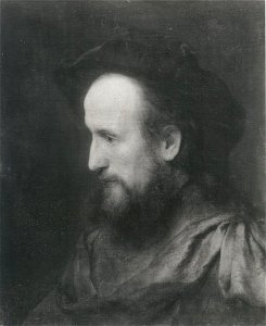 Toegeschreven aan Johann Ulrich Mayr - Portret van een man met baard - 189 - Museum of Fine Arts, Budapest