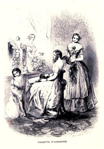 Toilette d'Adrienne Gavarni