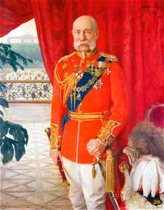 Tom von Dreger - Kaiser Franz Joseph I. in der Galauniform eines britischen Feldmarschalls - 3766 - Kunsthistorisches Museum