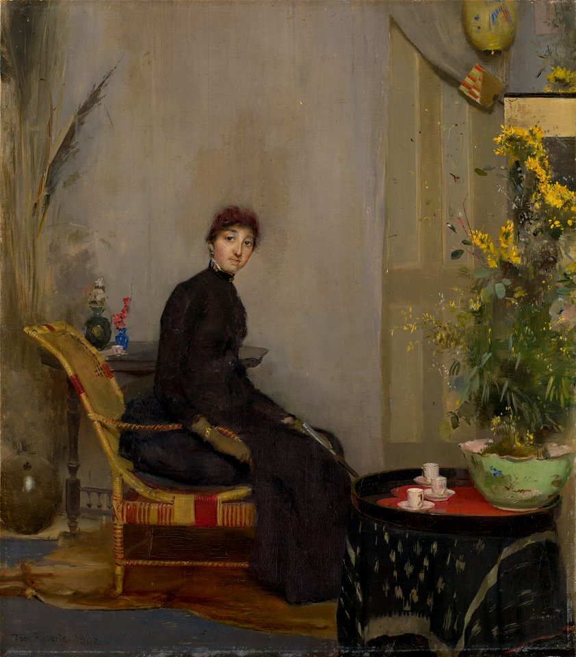 Tom Roberts - Mrs L. A. Abrahams - Google Art Project