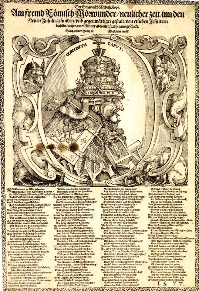 Tobias Stimmer - Caput Gorgoneum - WGA21798