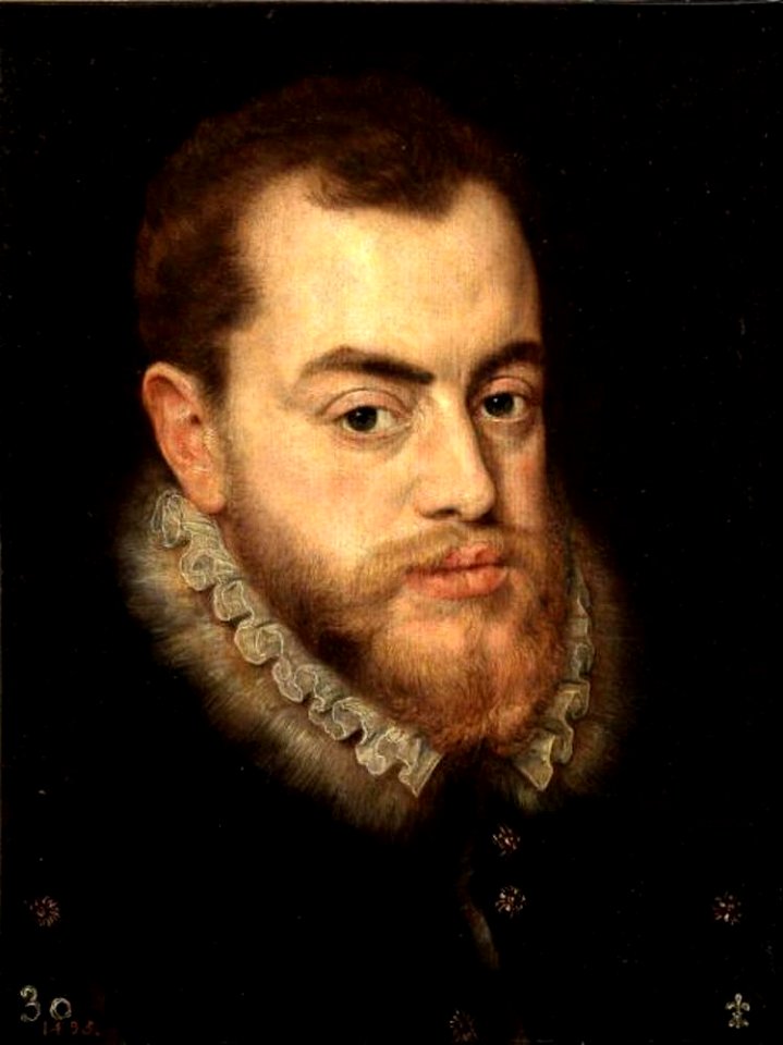 Toegeschreven aan Lucas de Heere - Portret van Philips II van Habsburg (1527-1598) - P001949 - Museo del Prado
