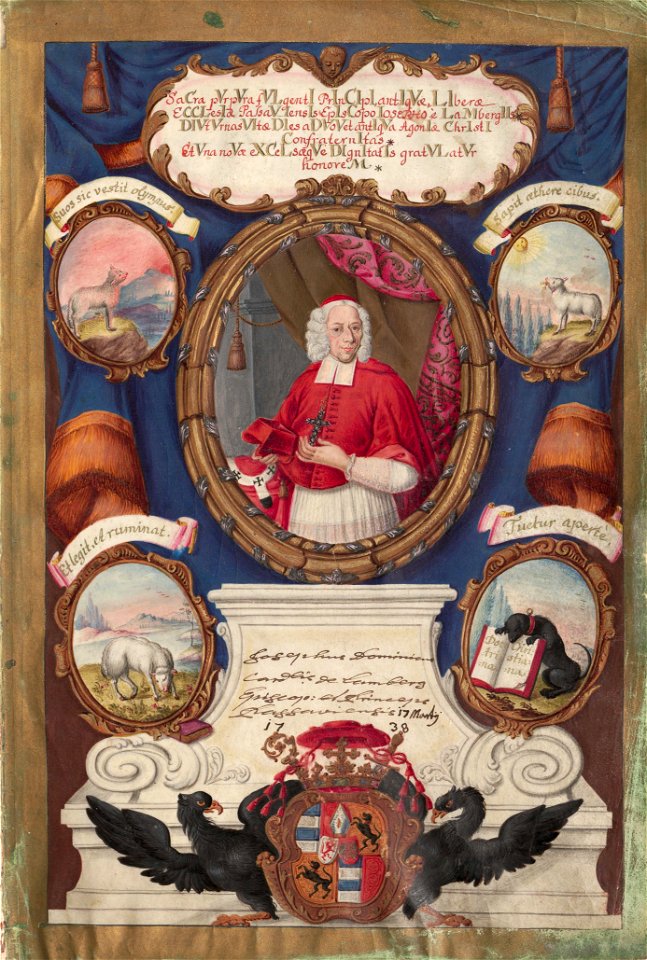 Todesangstbruderschaft Passau 005 Joseph Dominikus von Lamberg 1738