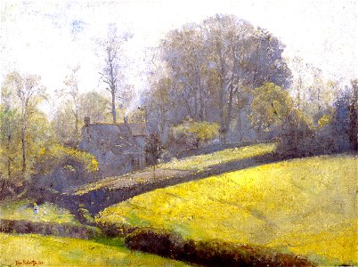 Tom Roberts, 1921 - Springtime in Sussex