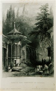 Tomb in the cemetery of Scutari - Pardoe Julia - 1838