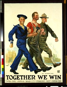 Together we win - James Montgomery Flagg. LCCN90712758