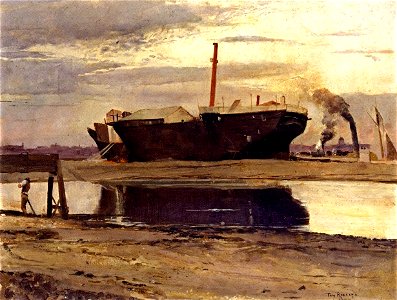 Tom Roberts, 1885 - The old Sacramento