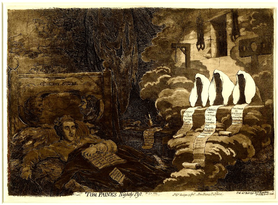 Tom Paine's Nightly Pest (BM 1851,0901.624)