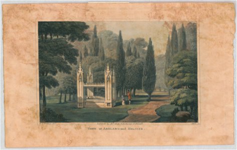 Tomb of Abelard and Heloise - W.D. Fellowes delt. ; J. Hill sc. LCCN2014649006