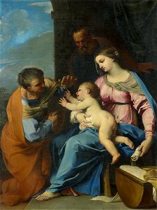 Toegeschreven aan Raffaello Vanni - The Holy Family and St Anne - 309 - Rijksmuseum