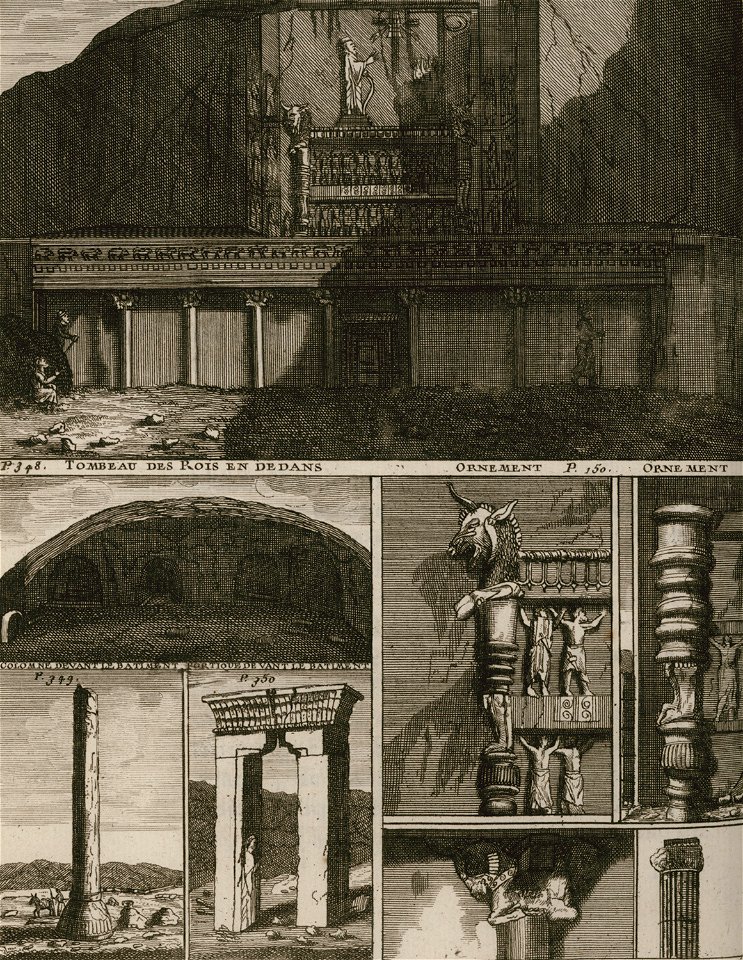 Tombeau de Rois - Bruyn Cornelis De - 1725