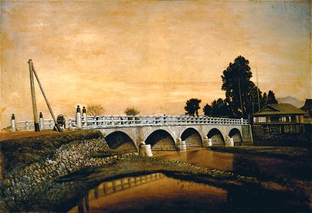 Tokiwa Bridge by Takahashi Yuichi (Tokyo National Museum)