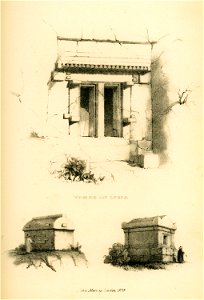 Tombs in Lycia - Fellows Charles - 1839