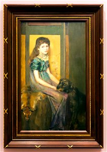 Tom Roberts, Blue Eyes and Brown (1888)