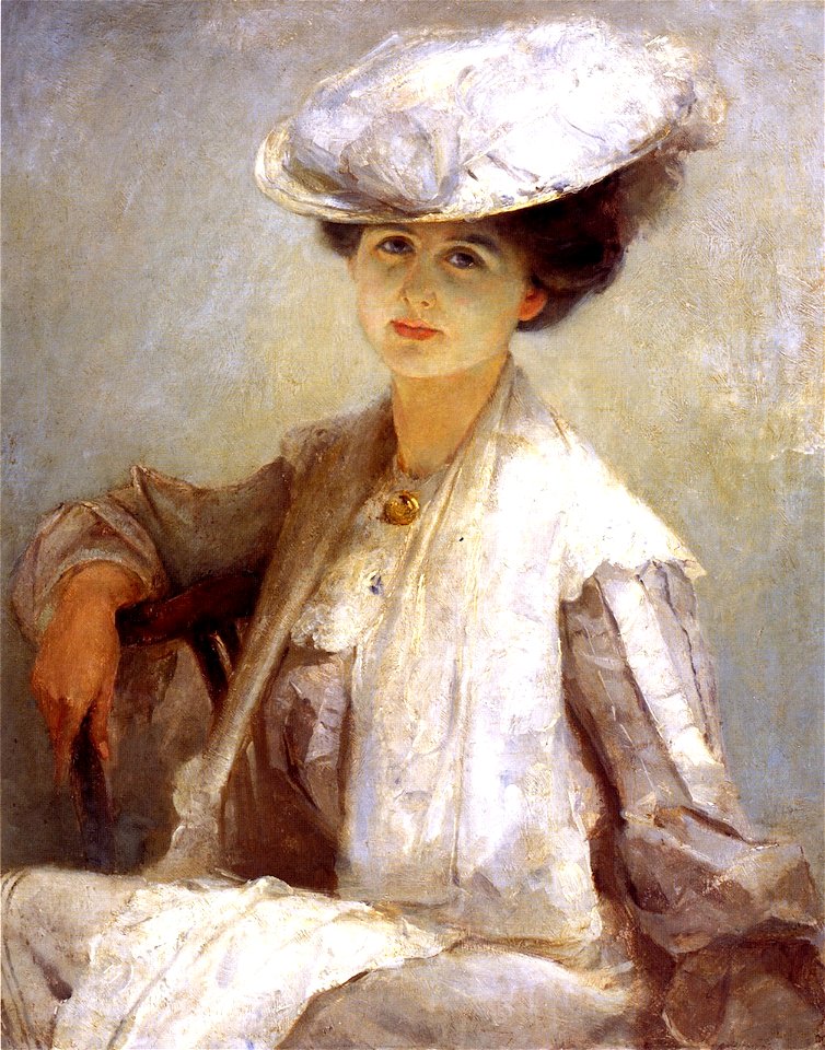 Tom Roberts, 1912 - Grey Lady Mrs Ince
