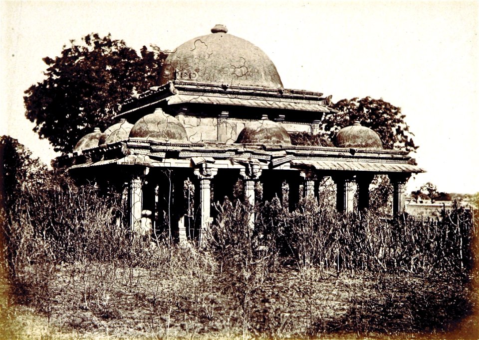 Tomb near Achut Bibi's Mosque Ahmedabad 1866