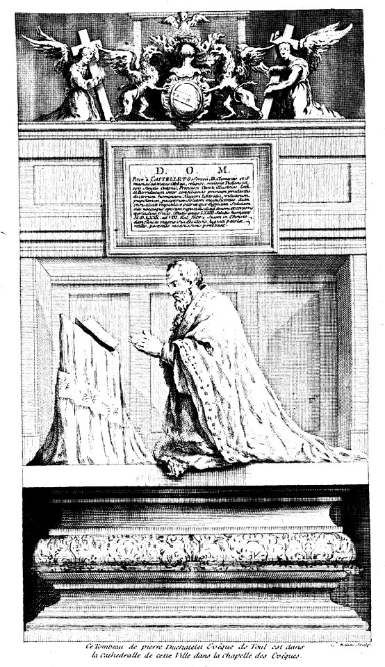 Tombeau de Pierre du Châtelet, évêque de Toul