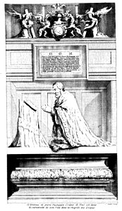 Tombeau de Pierre du Châtelet, évêque de Toul