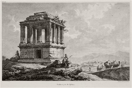 Tombeau près de Mylasa - Choiseul-gouffier Gabriel Florent Auguste De - 1782