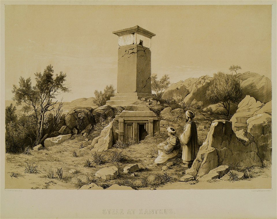 Tomb of the Harpies - Fellows Charles Sir - 1847