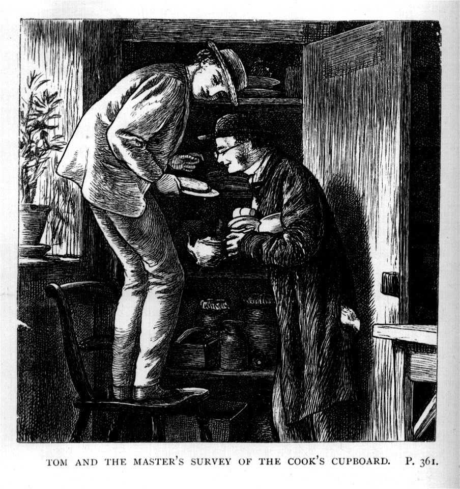 Tom and the Master's Survey of the Cook's Cupboard