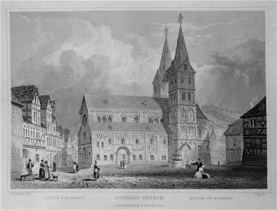 Tombleson Boppard Church