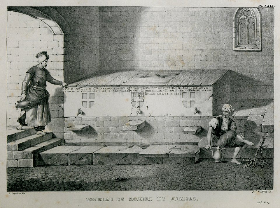 Tombeau de Robert de Julliac - Rottiers Bernard Eugène Antoine - 1828