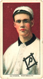 Tom Guiheen, Portsmouth Team, baseball card portrait LCCN2008676899