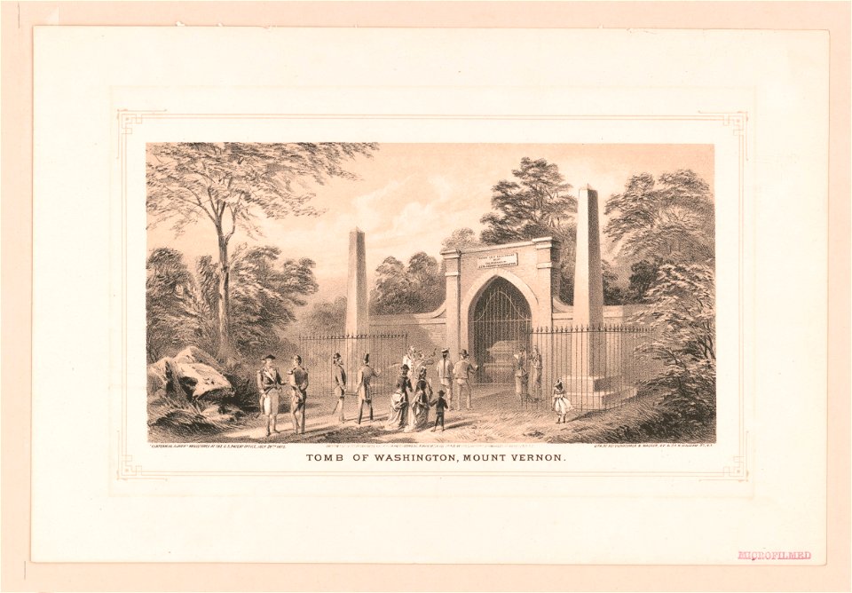 Tomb of Washington, Mount Vernon LCCN2004667968