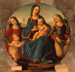 Tommaso - Vierge à l'enfant avec Saint Jean-Baptiste et deux anges - PPP2525 - Musée des Beaux-Arts de la ville de Paris