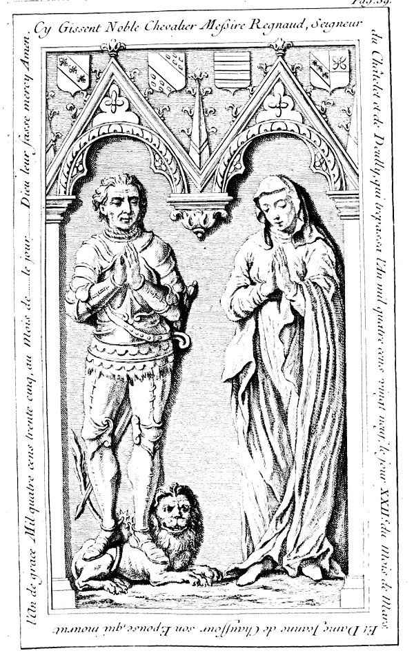 Tombeau de Renaud du Châtelet et de son épouse Jeanne de Chauffour