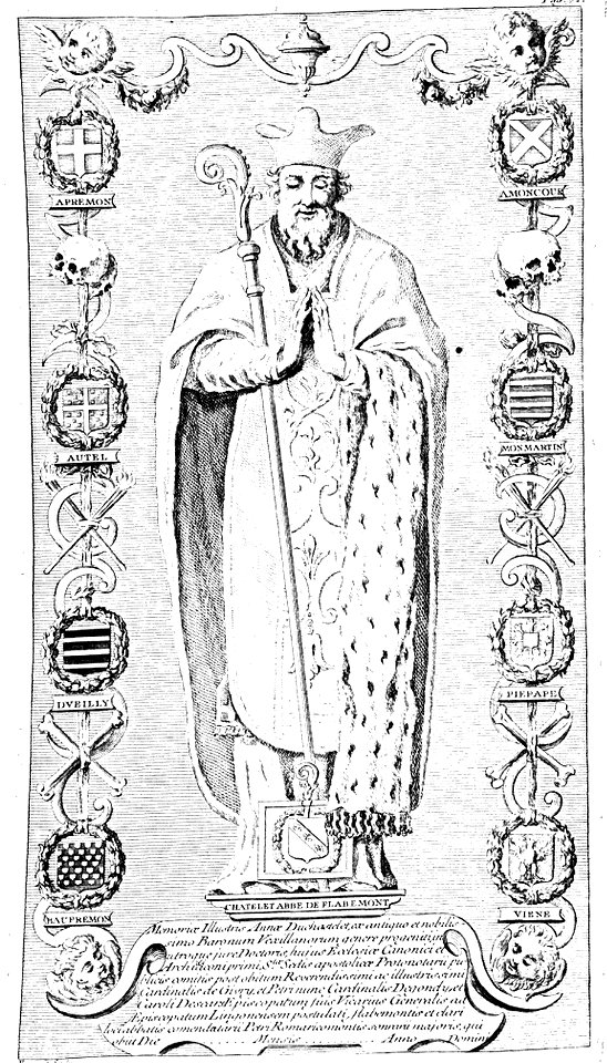 Tombeau d'Anne du Châtelet, abbé de Flabémont
