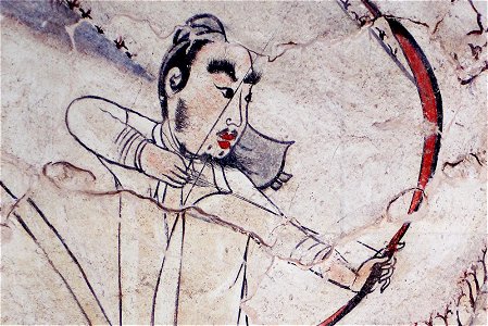 Tomb of Northern Qi Dynasty in Jiuyuangang, Xinzhou, Mural 10