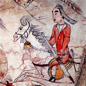 Tomb of Northern Qi Dynasty in Jiuyuangang, Xinzhou, Mural 30