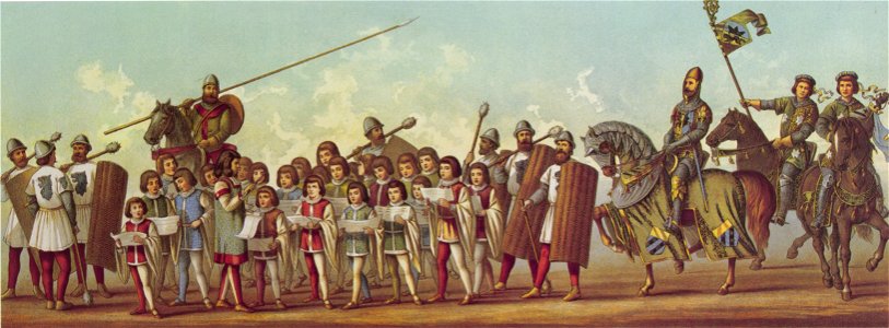 Tony Avenarius, Historischer Festzug veranstaltet bei der Feier der Vollendung des Kölner Doms 17