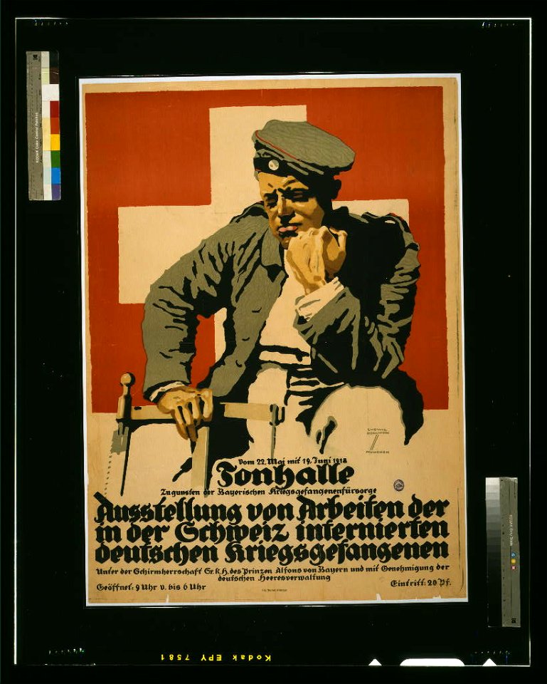 Tonhalle ... Ausstellung von Arbeiten der in der Schweiz internierten deutschen Kriegsgefangenen LCCN2004665971