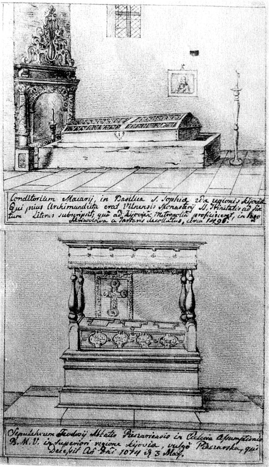 Tombs of St. Macarius or St. Theodosius and tomb of Saint Juliana by Westerveld