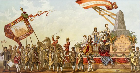 Tony Avenarius, Historischer Festzug veranstaltet bei der Feier der Vollendung des Kölner Doms 27
