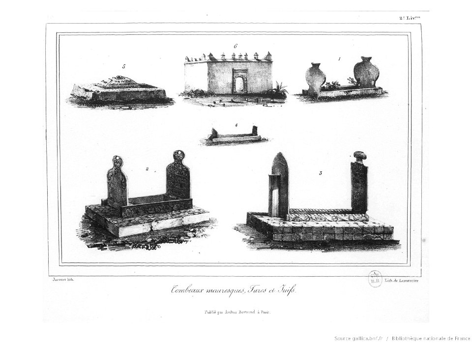 Tombeaux mauresques, turcs et juifs.