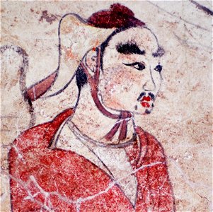 Tomb of Northern Qi Dynasty in Jiuyuangang, Xinzhou, Mural 33