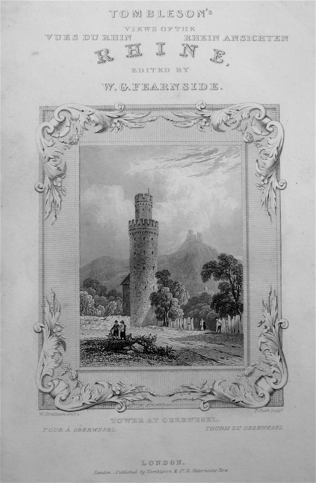 Tombleson Inner Title Page