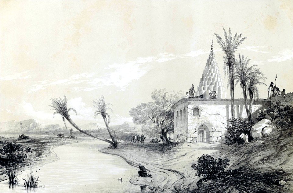 Tomb of Daniel by Eugène Flandin