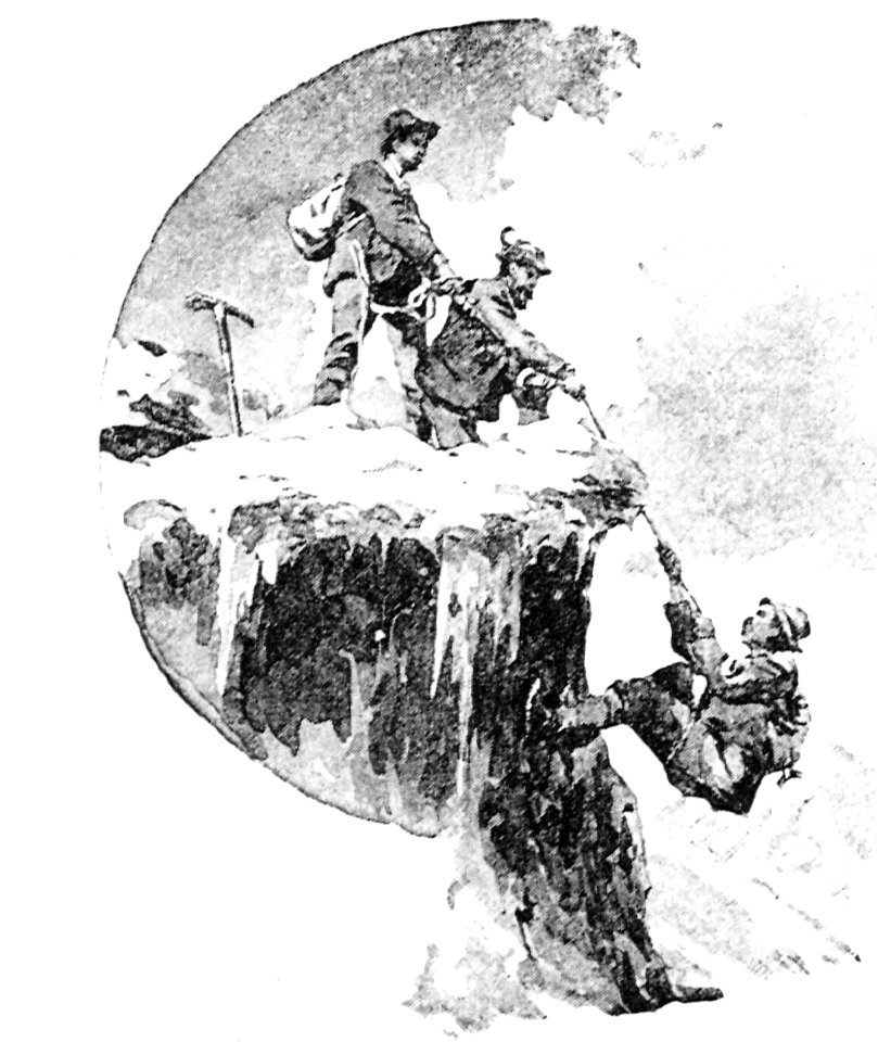 Tony Grubhofer Aufstieg 1899
