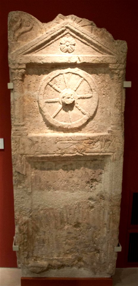 Tombstone of a mule-drover