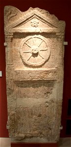 Tombstone of a mule-drover