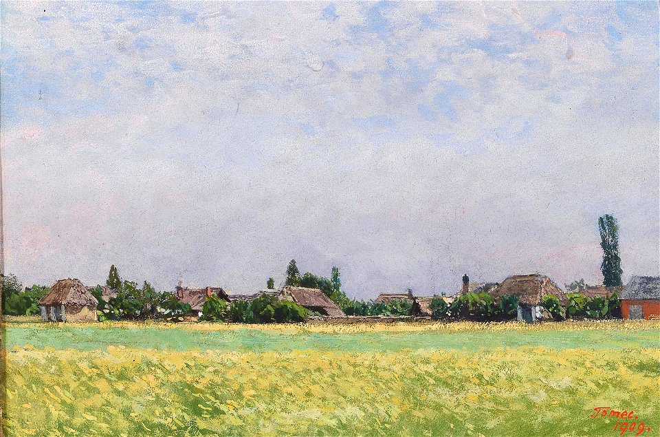 Tomec – Village in Moravia, 1909