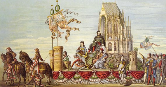 Tony Avenarius, Historischer Festzug veranstaltet bei der Feier der Vollendung des Kölner Doms 21
